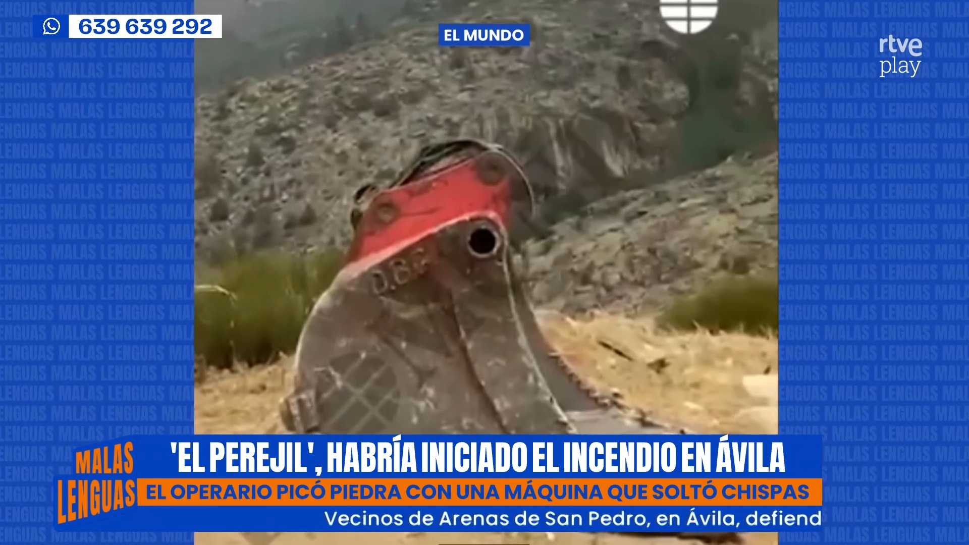 El 'Perejil' detenido por provocar el mayor incendio de la historia de España