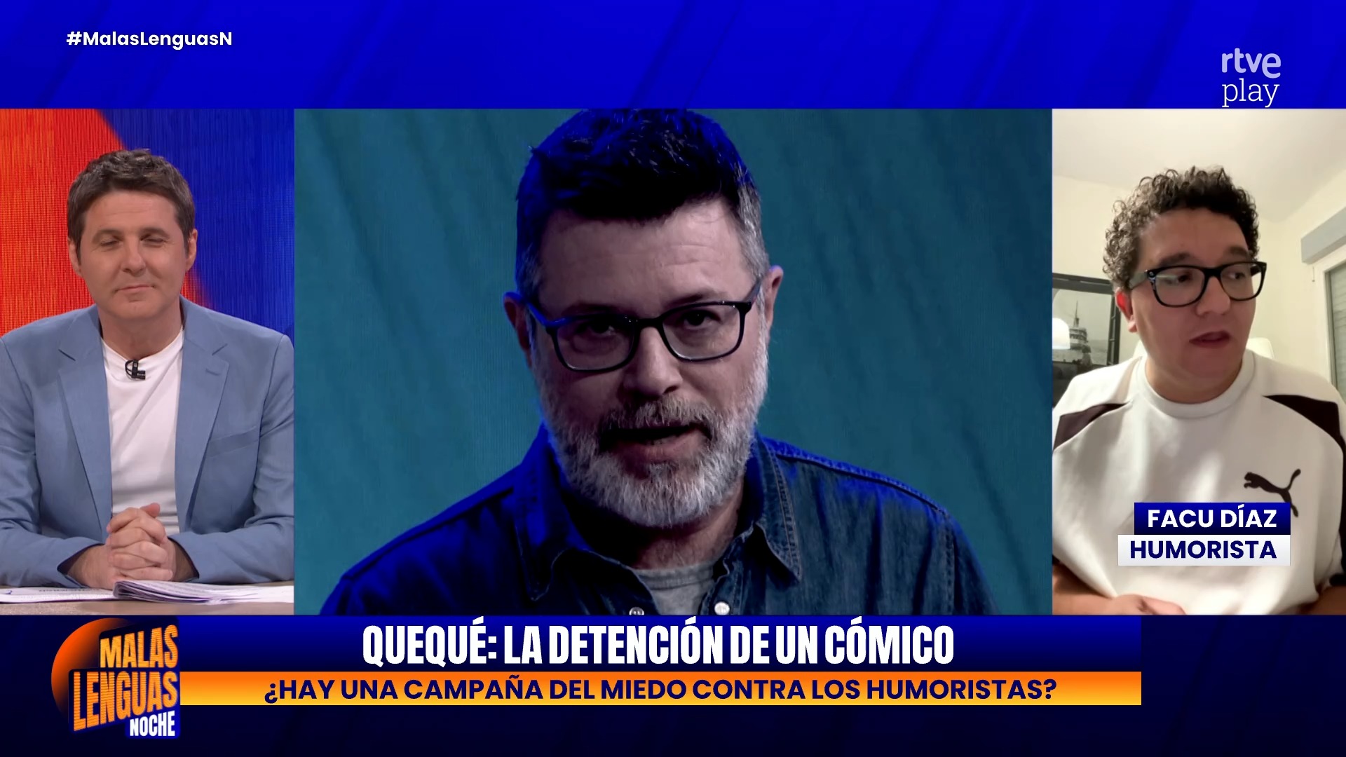 Héctor de Miguel pasa una noche en el calabozo por un chiste y alerta a los humoristas