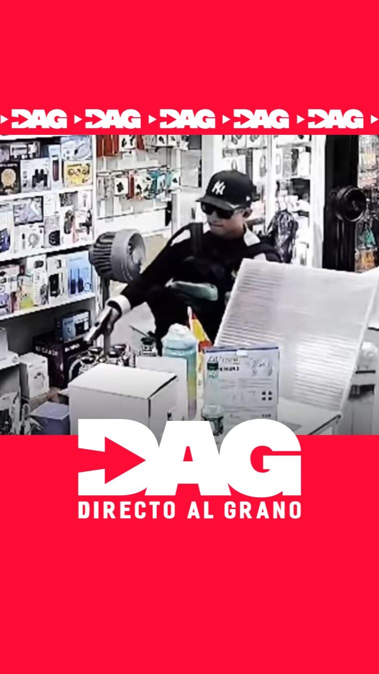 Un ladrón armado ata con bridas a Farid y roba 7.500 euros en una tienda de Lucero