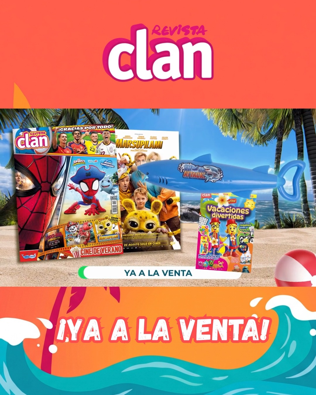 La nueva revista CLAN sale a la venta con aventuras piratas y regalos