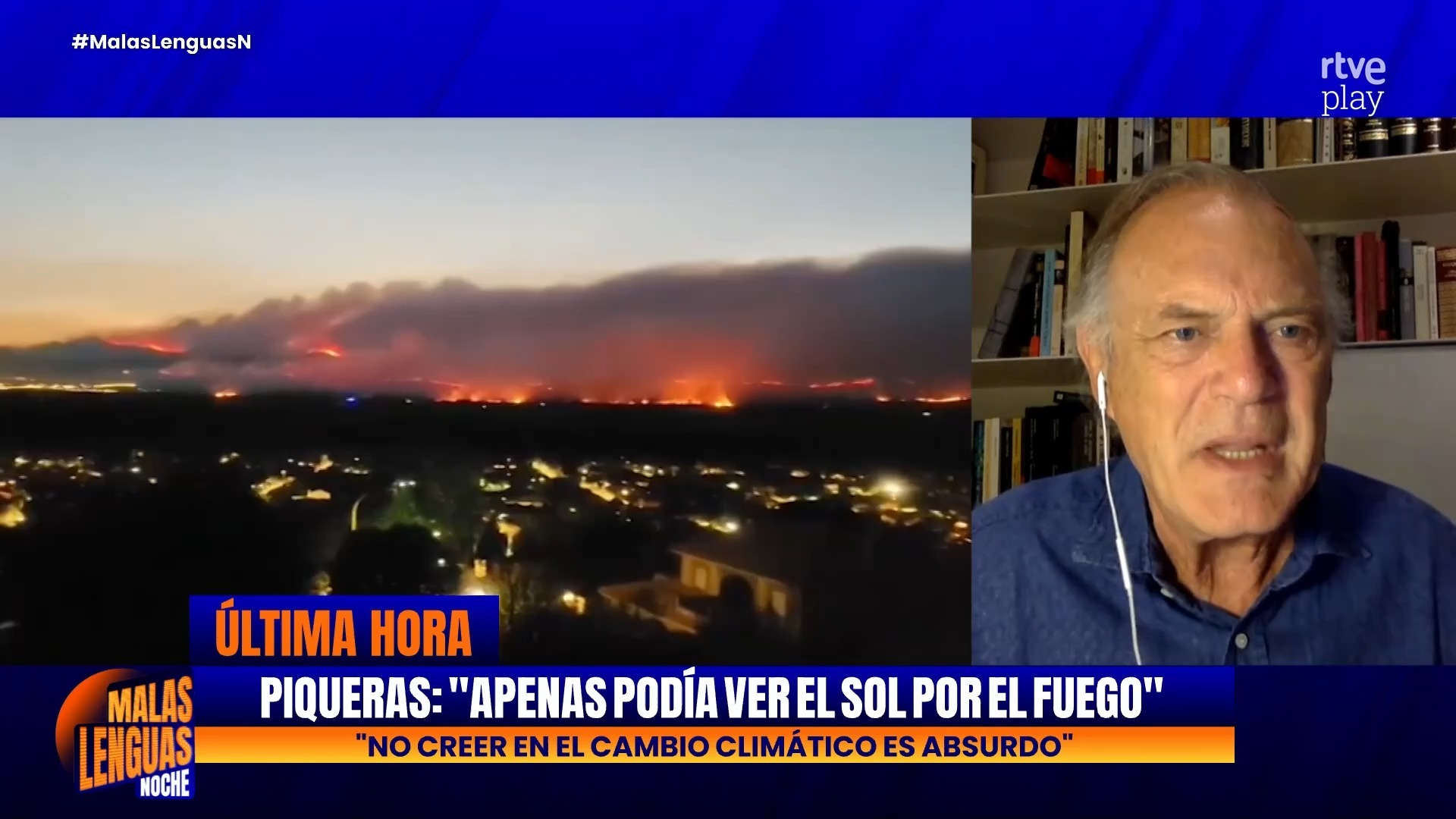 Los negacionistas lanzan bulos que equiparan a Sánchez con Nerón el incendiario