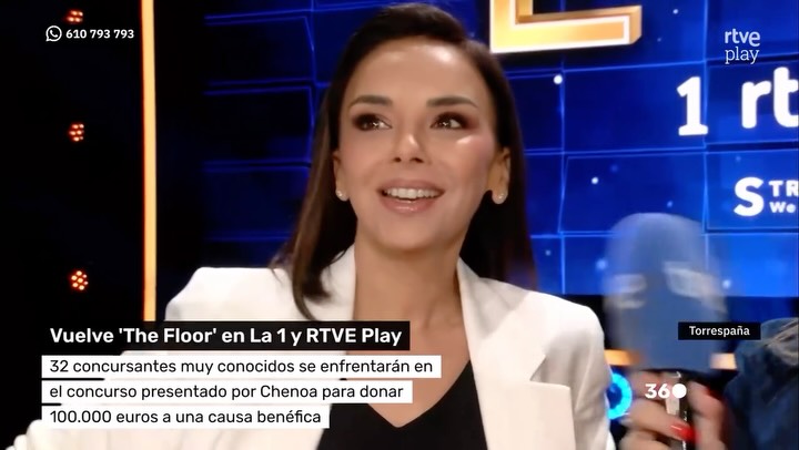 Chenoa presenta la tercera temporada de The Floor con 32 famosos