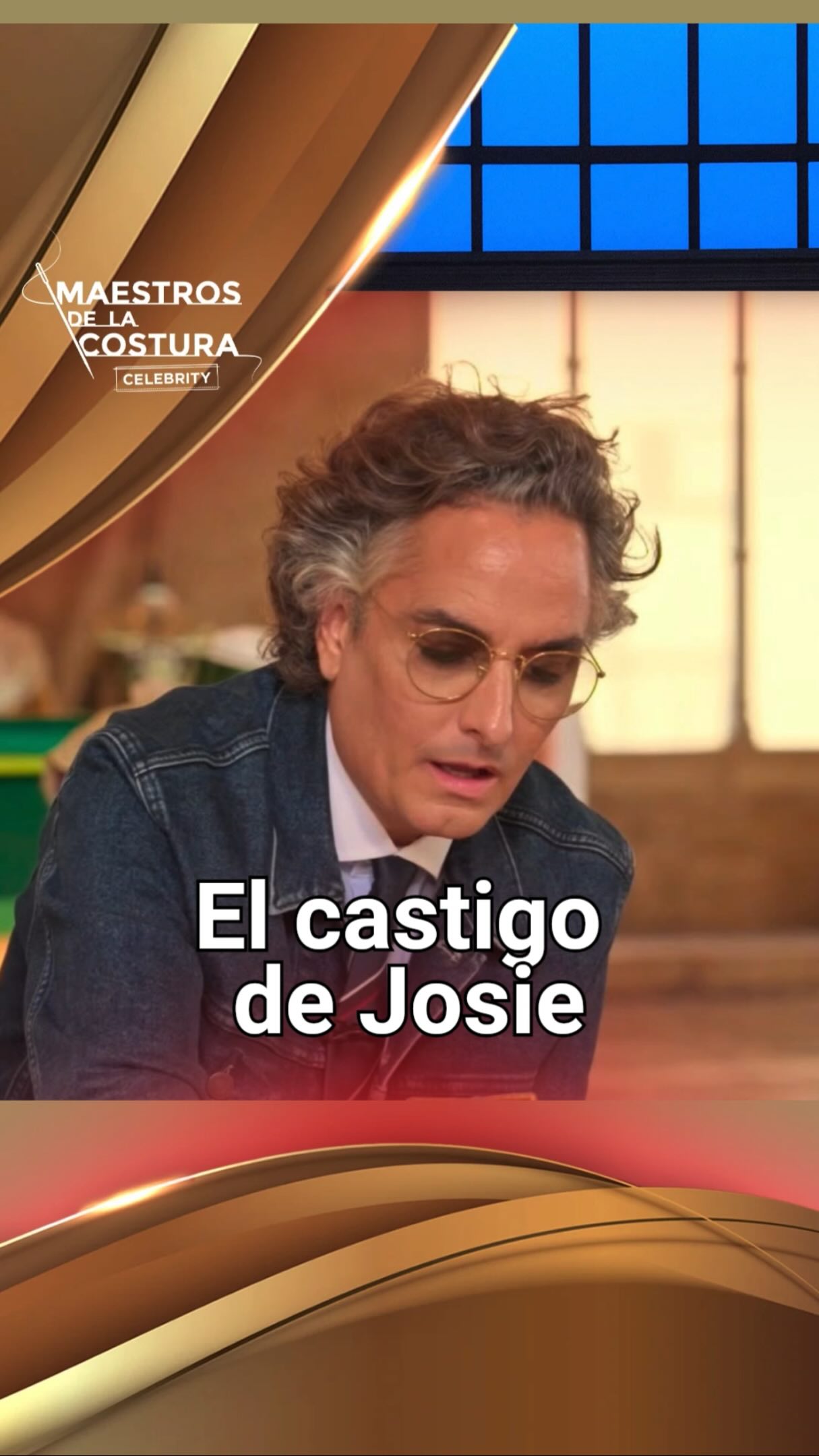 Joshua castigado al rincón de pensar por sus canillas desastrosas