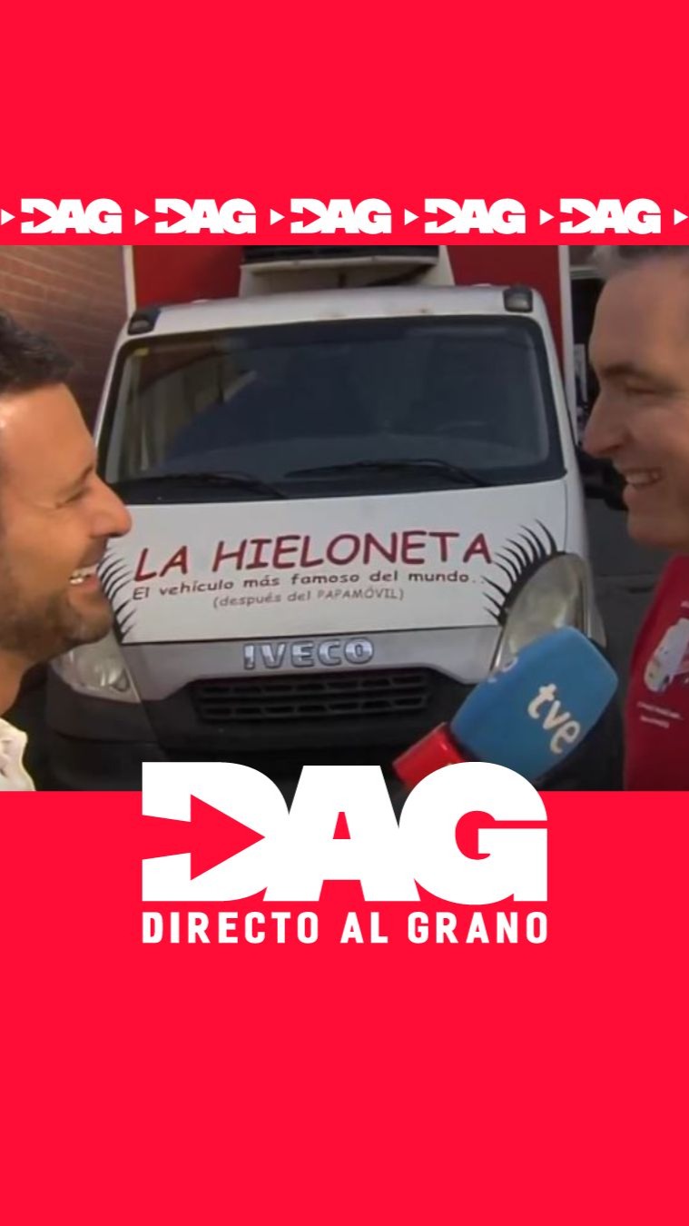 🧊Llega a Valladolid la hieloneta, una furgoneta que abastece de hielo para sobrellevar este calor.