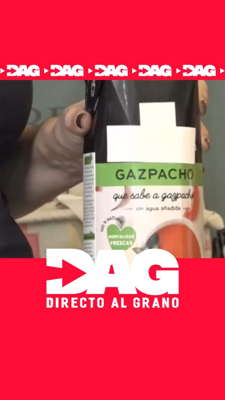 El gazpacho industrial no es tan saludable por su exceso de fructosa