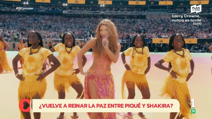 Shakira actúa en la final del Mundial 2026 y Piqué mira hacia otro lado