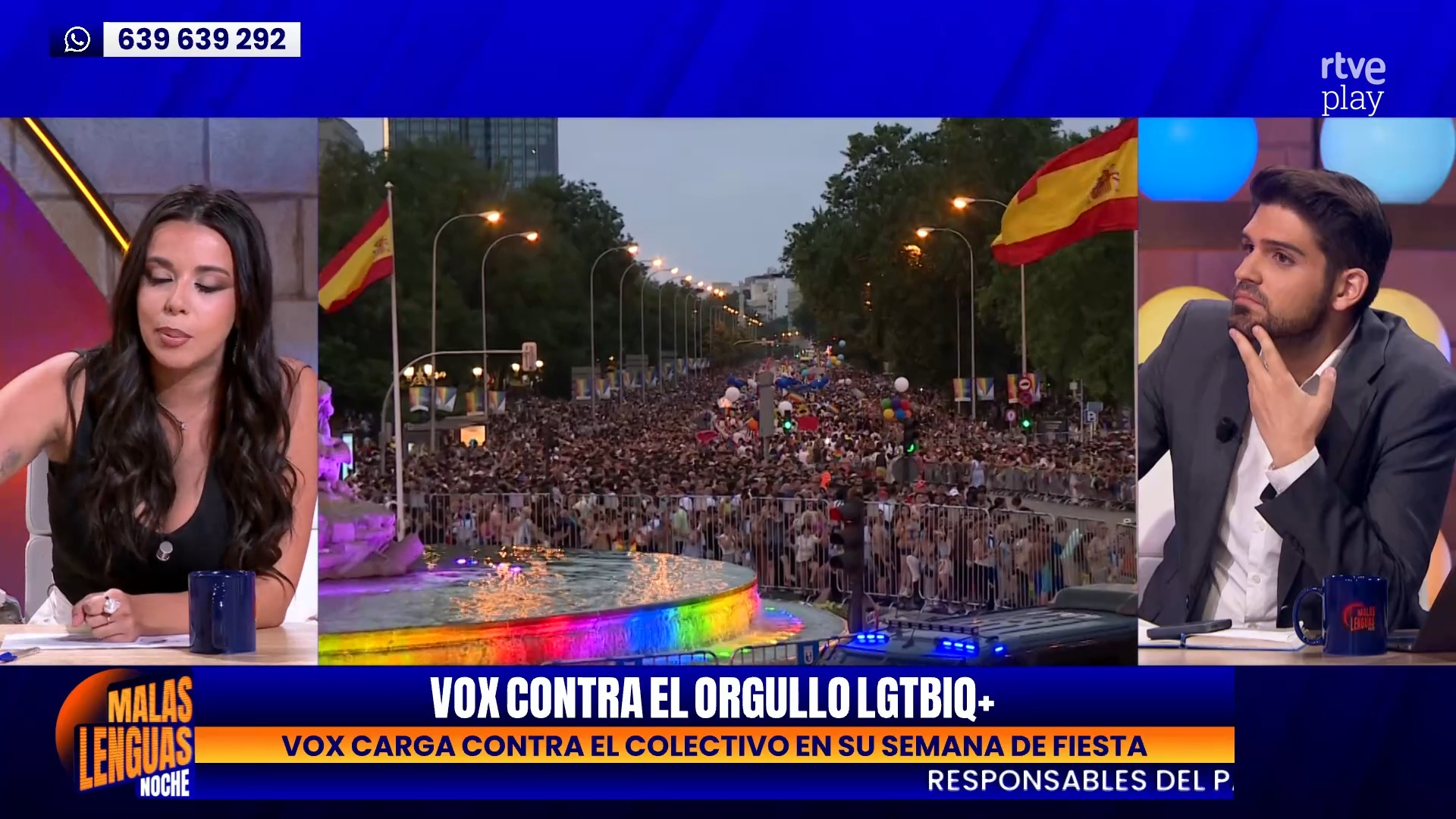 Vox y PP cuestionan el Orgullo y reviven discursos contra el colectivo LGTBI
