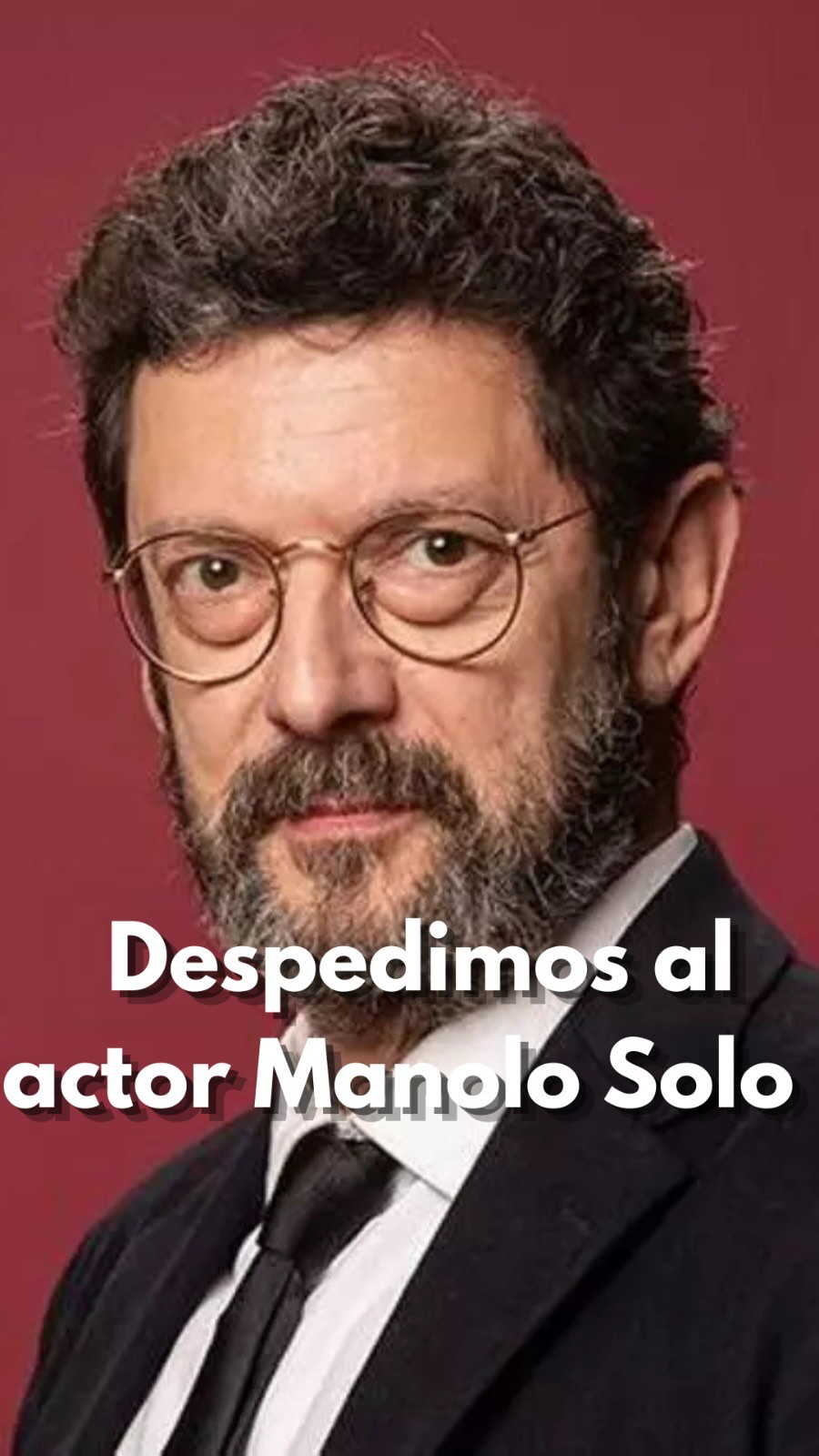 Manolo se conmociona al recibir el premio por Tarde para la Ira