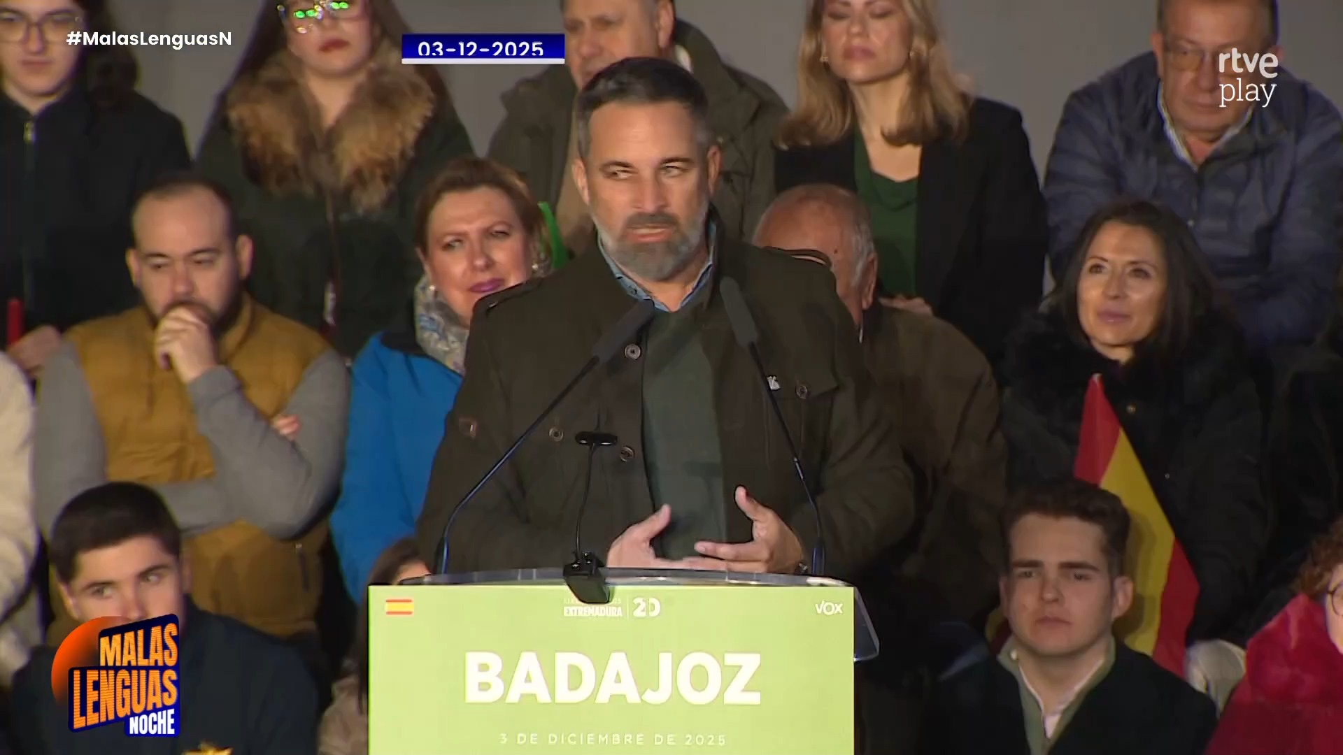 Vox tacha al presidente de terrorista climático por sus políticas ambientales