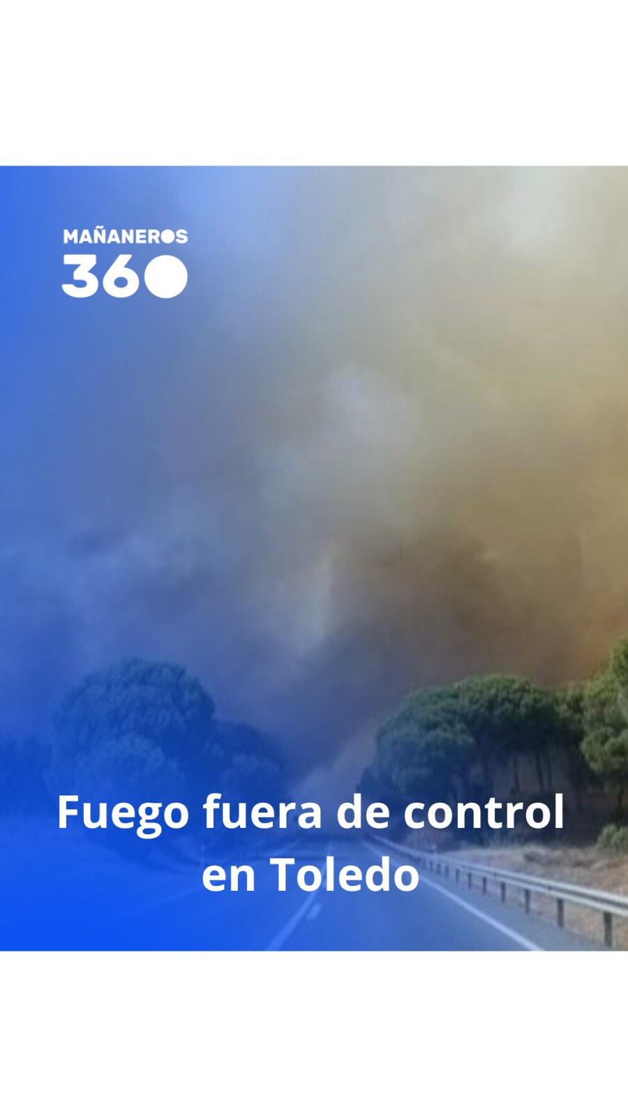 Sola con tres dependientes huyó del fuego y pasó una noche horrible
