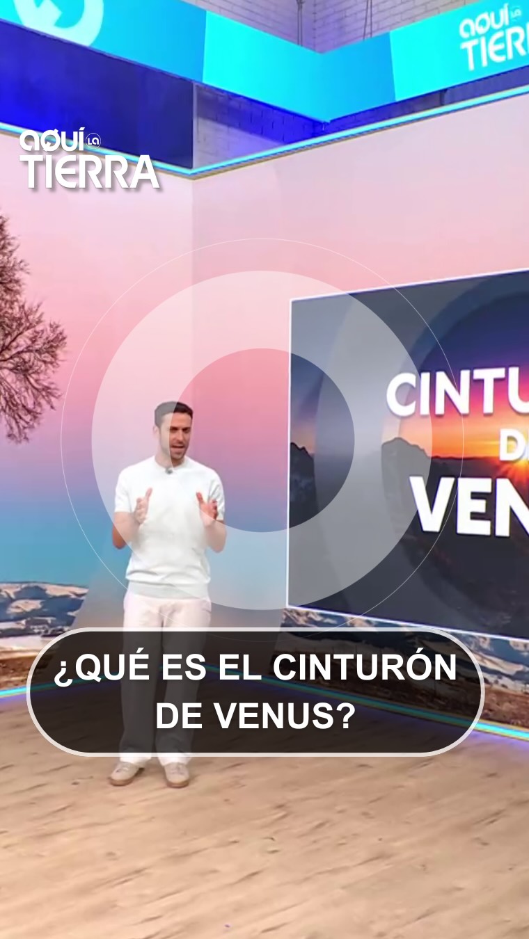El cinturón de Venus: el arco rosado que aparece al atardecer