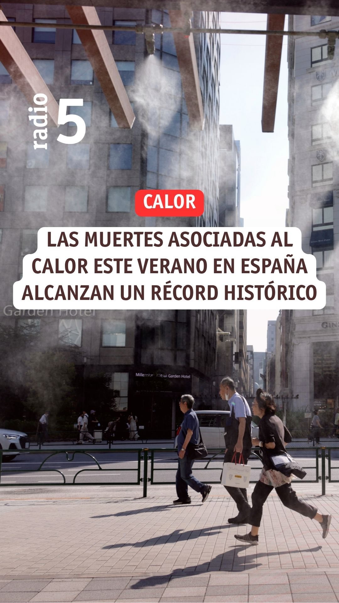 España registra récord de 5.030 muertes por calor este verano