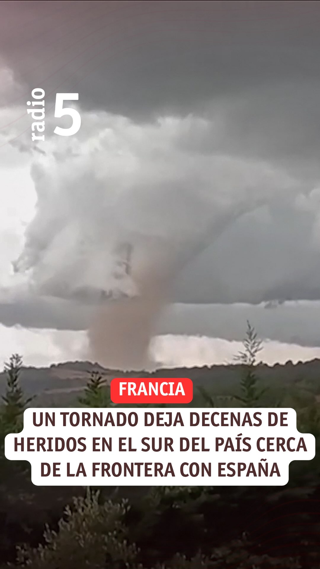 Un tornado devasta Pomas en Francia y deja 39 heridos y 300 viviendas destruidas
