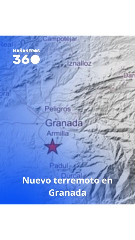 Un terremoto de 4,7 sacude Granada y genera pánico entre los vecinos