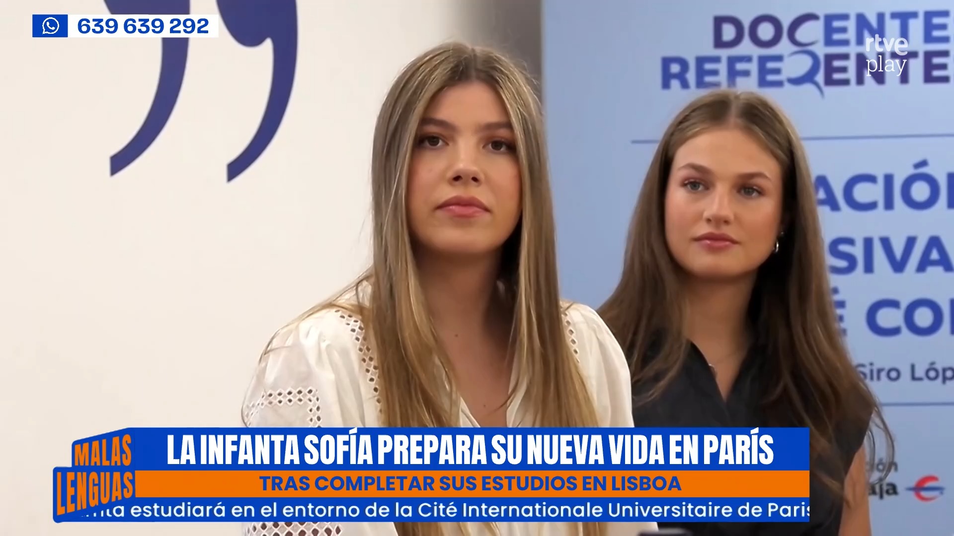 La infanta Sofía se muda a París para continuar sus estudios universitarios