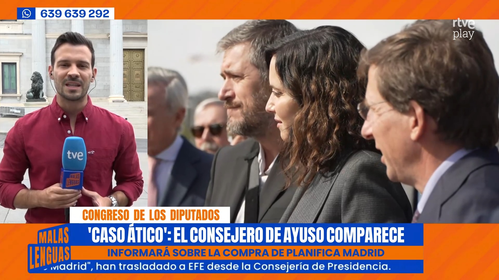 Ayuso elude su responsabilidad y apunta a su consejera por el ático de Planifica