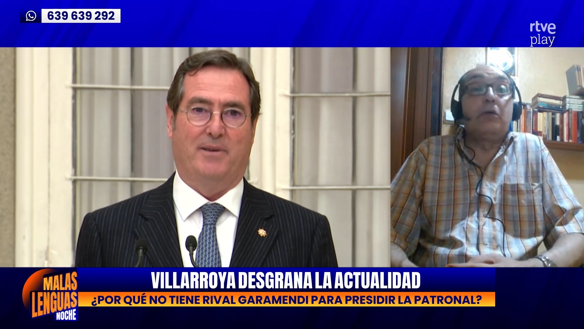 Garamendi prolonga su mandato y critica el absentismo laboral por falta de esfuerzo