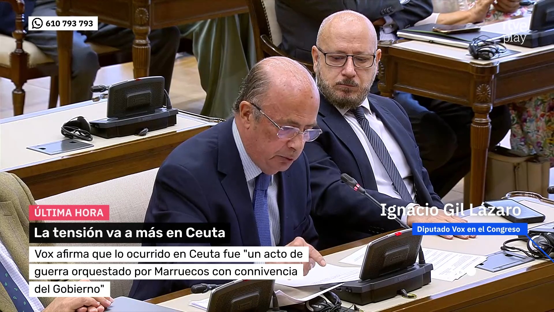 El Gobierno acusa a Vox de buscar rédito político en la crisis de Ceuta