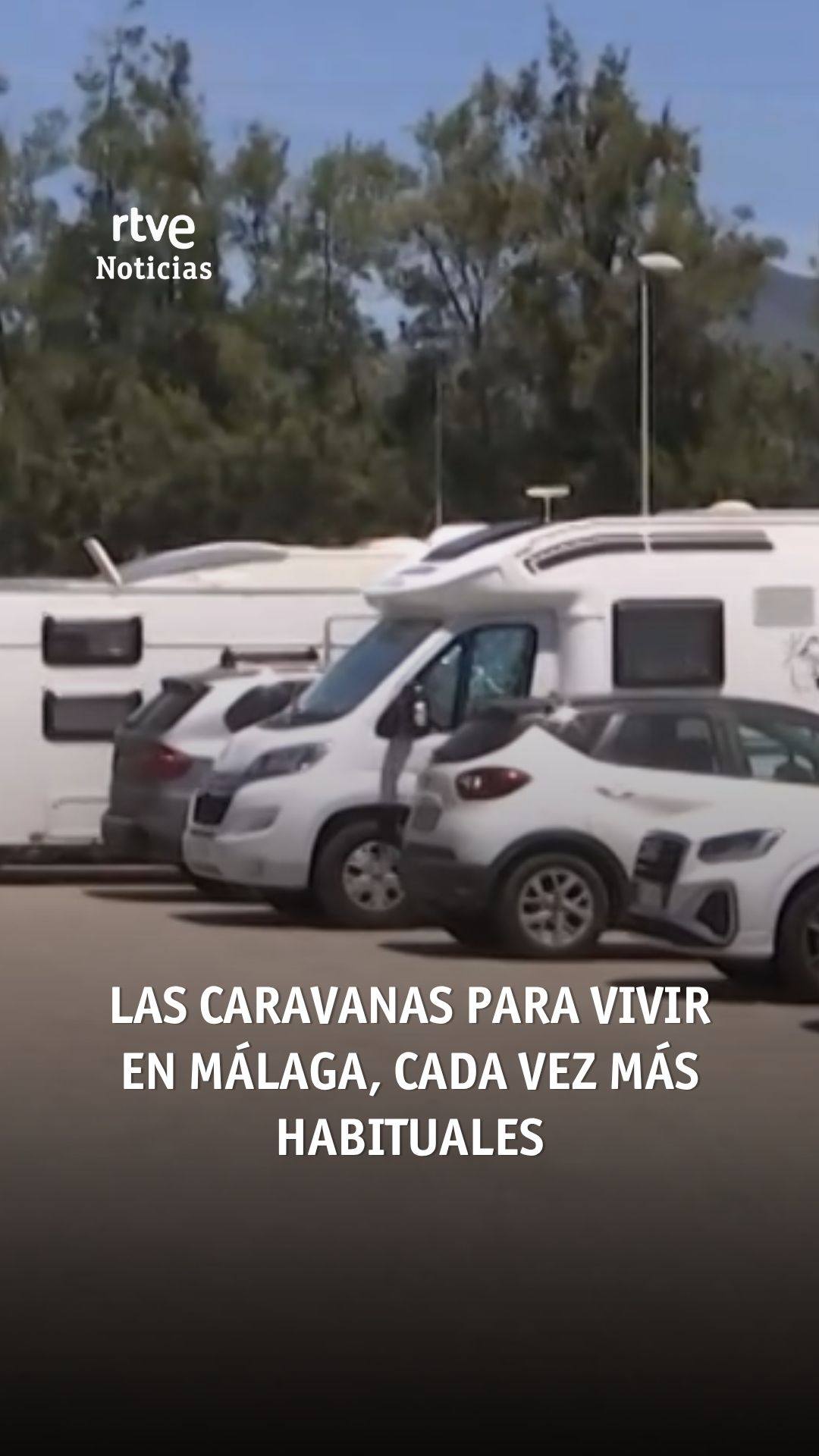 La crisis del alquiler obliga a sanitarios de Marbella a vivir en caravanas