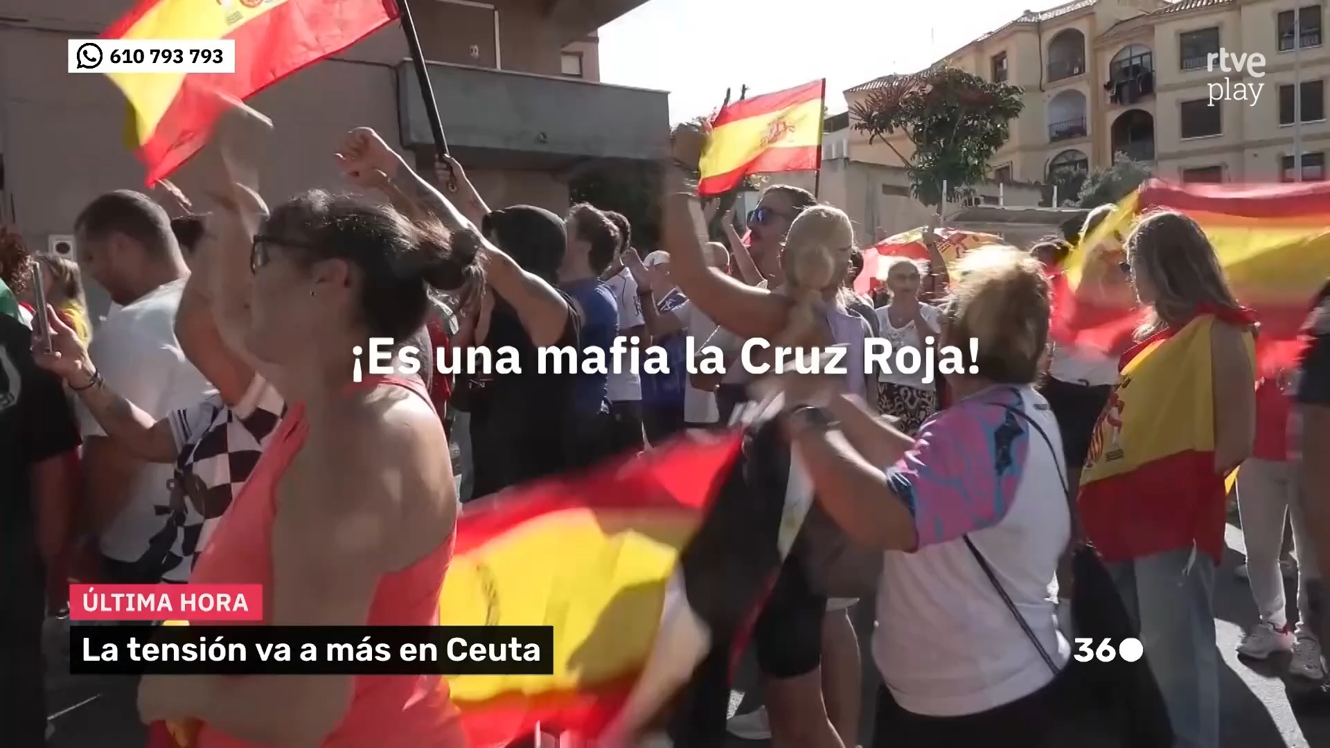 Ciudadanos llaman mafia a Cruz Roja y bloquean a trabajadores en Ceuta