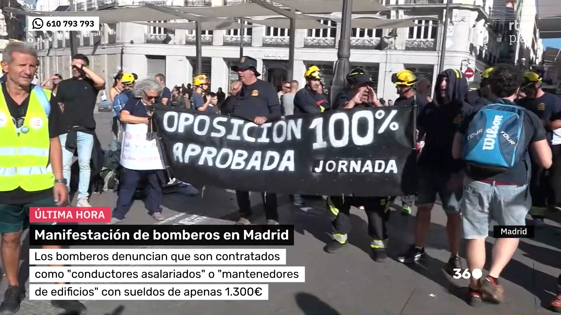 Bomberos forestales de Madrid exigen cumplimiento de la ley tras una década de huelga