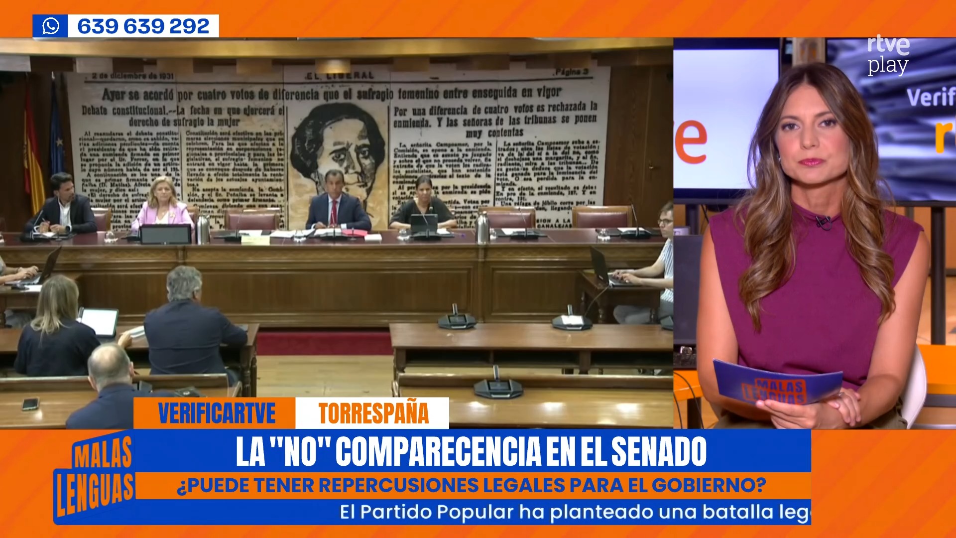 El PP inicia batalla legal contra el Gobierno por no comparecer en el Senado sobre Ceuta