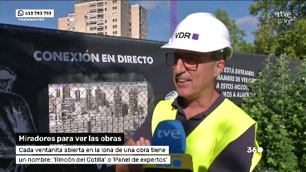 Ventanas de cotilla en la obra: el marketing que engancha a vecinos y jubilados