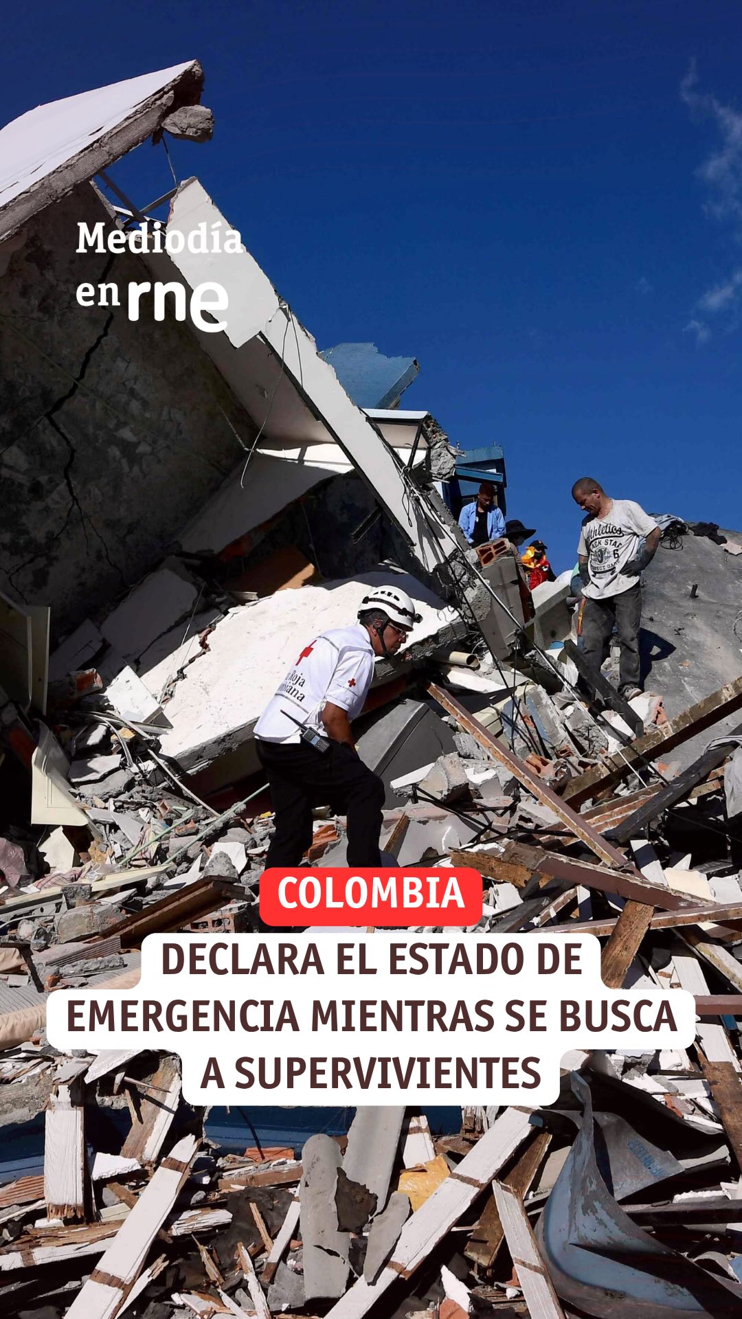 Terremoto en Colombia deja miles de afectados y rescate de un bebé en Cali
