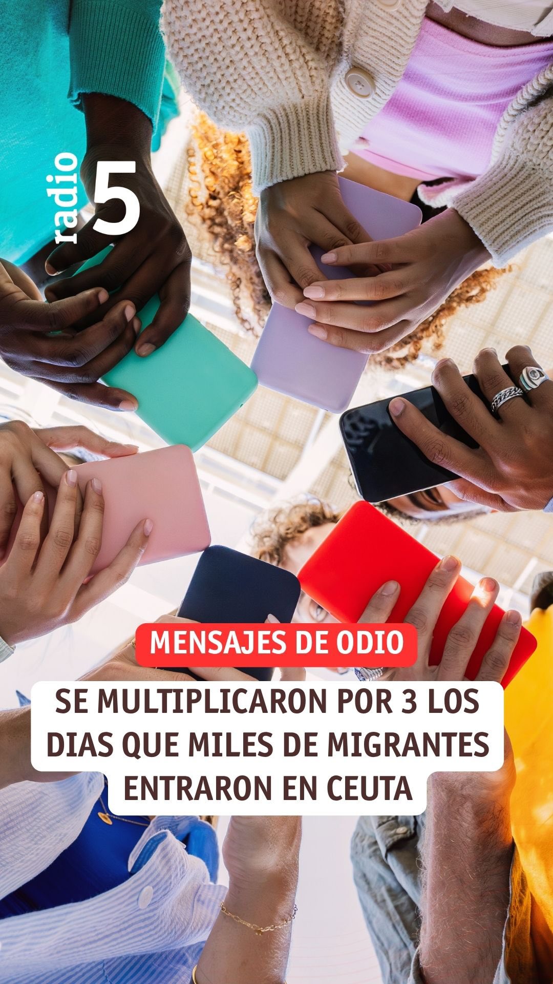 Los mensajes de odio se triplican en redes durante la entrada masiva a Ceuta