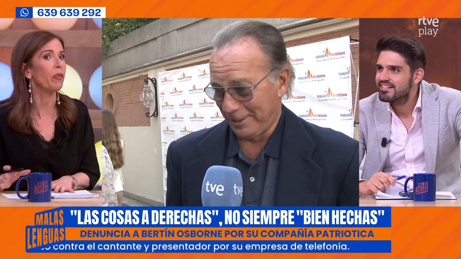 Facua acumula denuncias contra Española de Telefonía de Bertín Osborne por fallos en datos