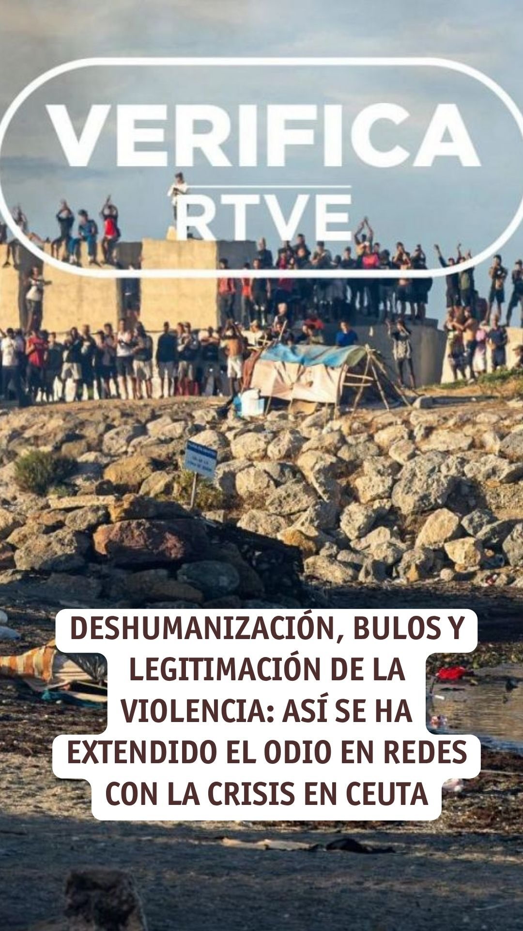 Vídeos virales de supuestos migrantes en Ceuta proceden de Colombia y Francia