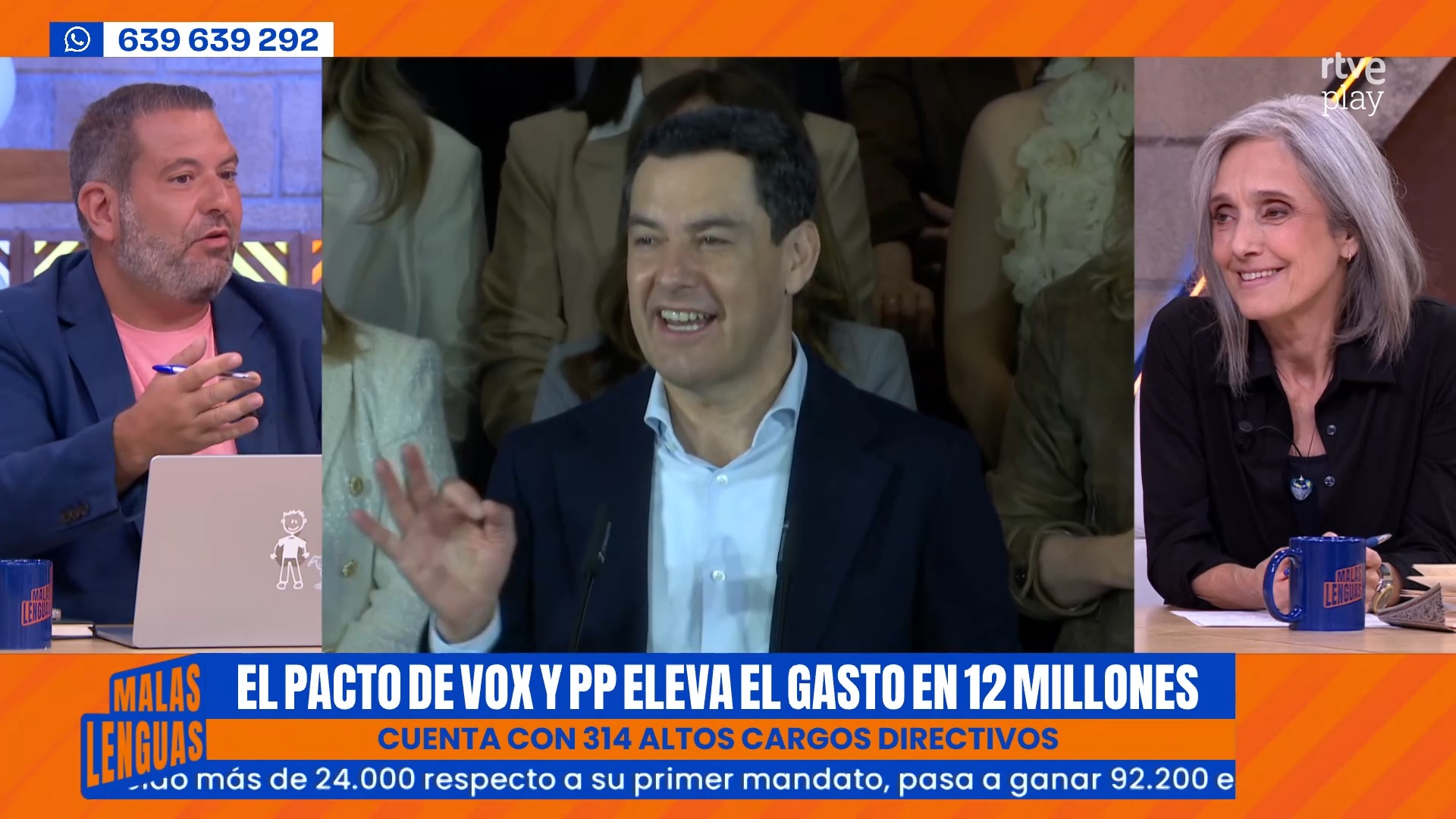 PP y Vox disparan el gasto en Andalucía con 314 altos cargos