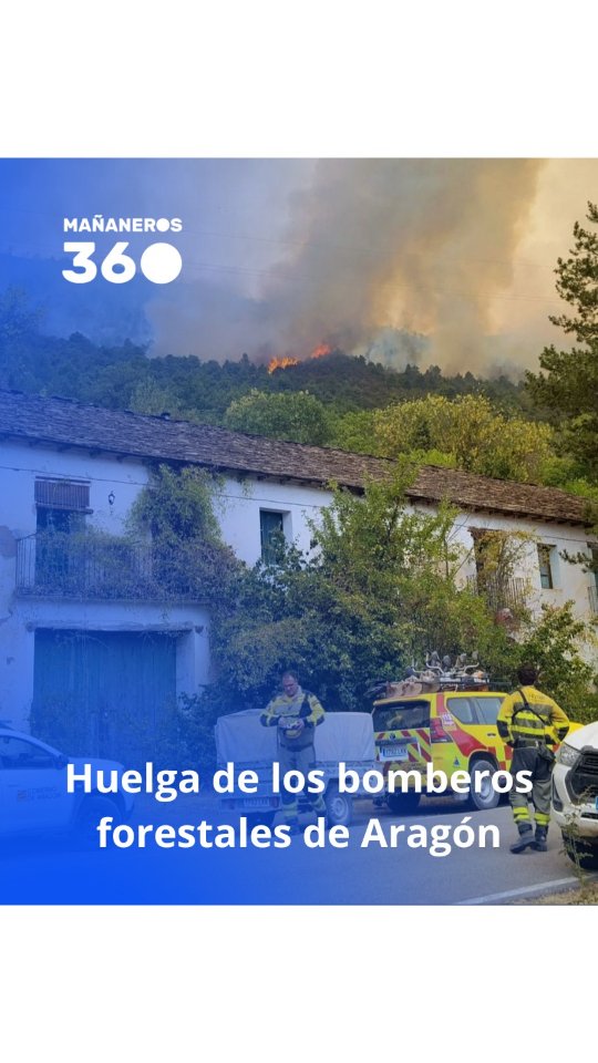 Bomberos denuncian jornadas de 24 horas en incendios de alta montaña
