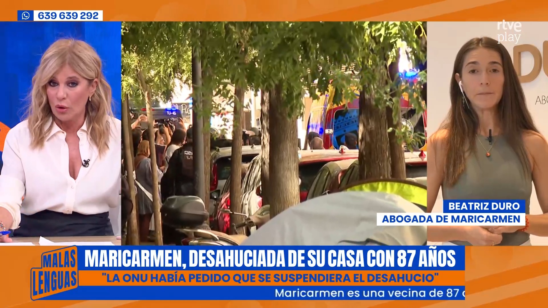 Abogada denuncia el fracaso institucional en el desahucio de Mari Carmen tras siete años