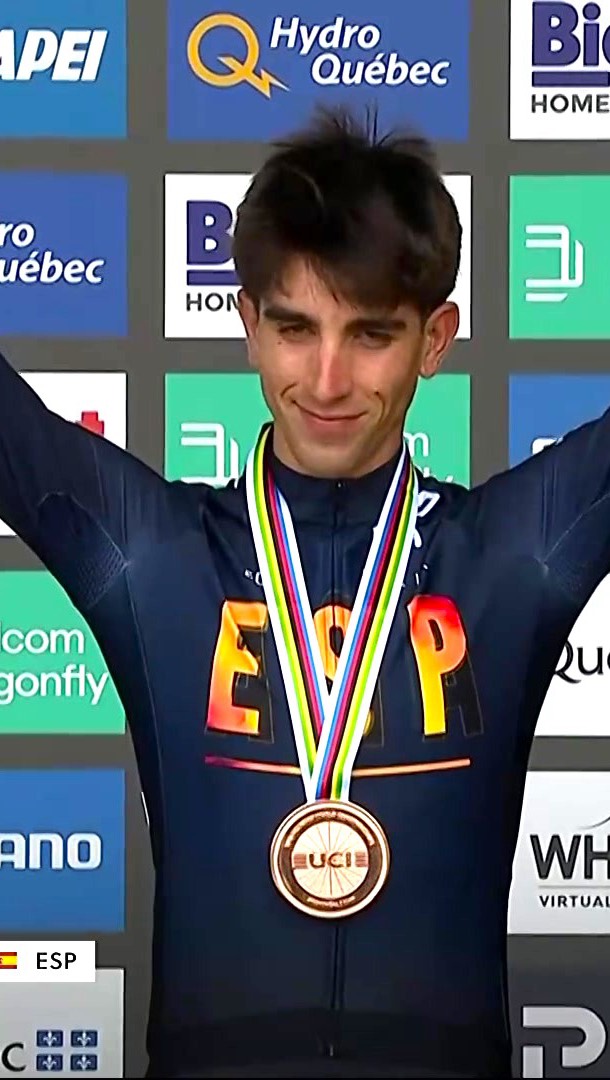 España consigue el bronce en el Mundial Sub-23 de Contrarreloj gracias a Héctor Álvarez