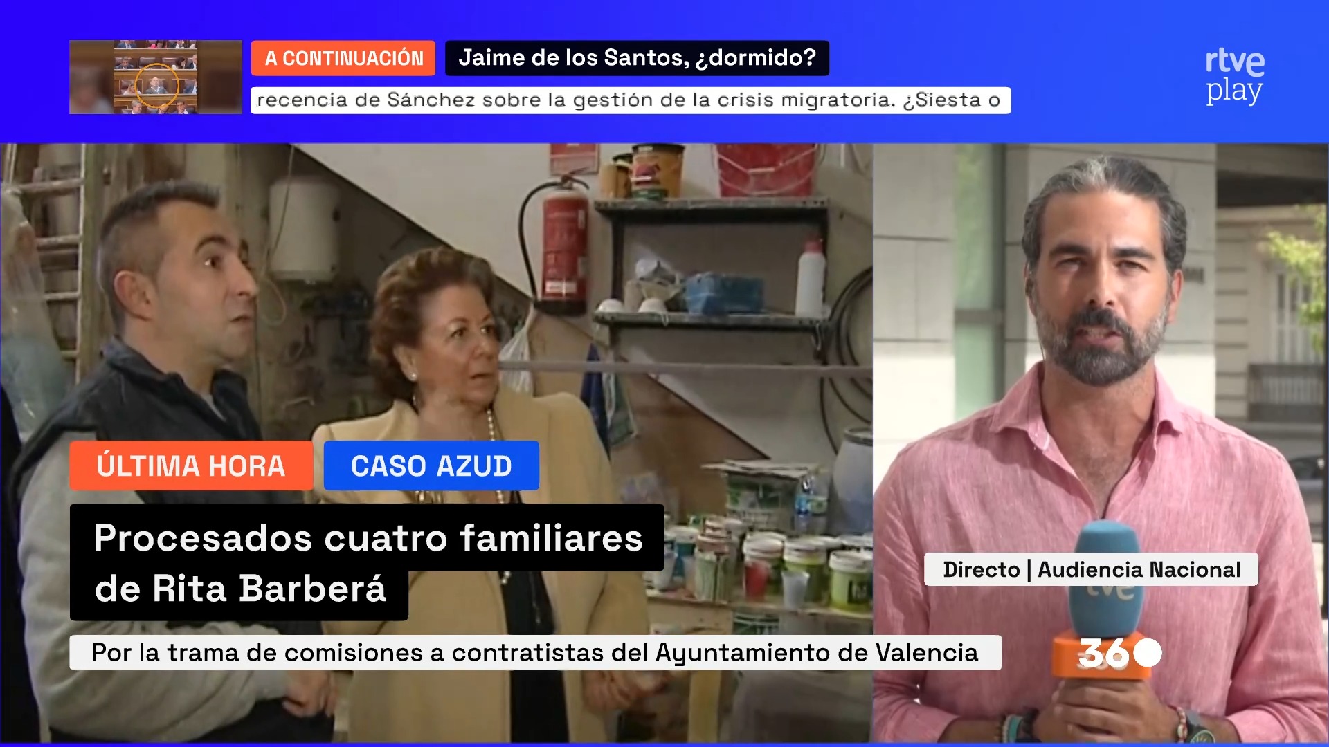 La jueza del caso Azud procesa a 38 personas vinculadas a Rita Barberá