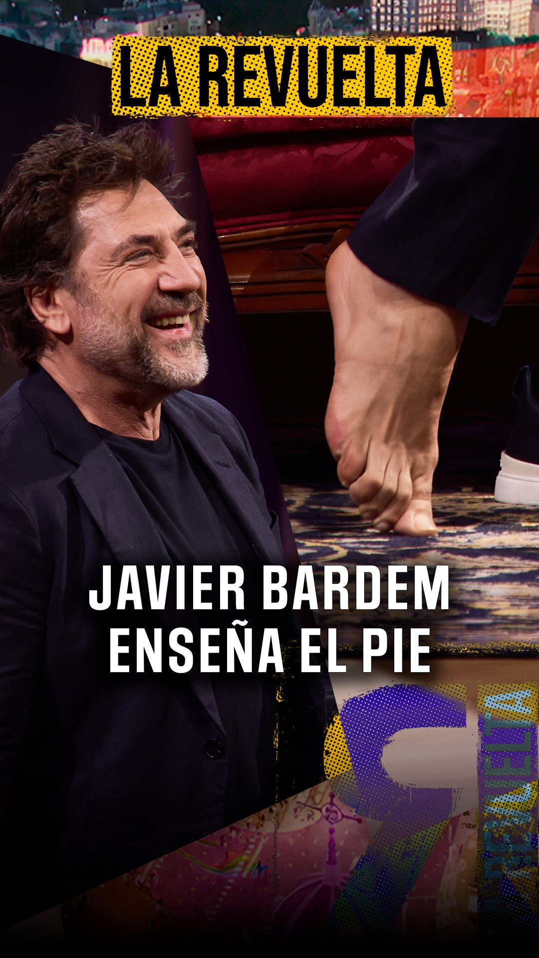 Los pies de Javier en La Resistencia generan bromas y fans hasta hoy