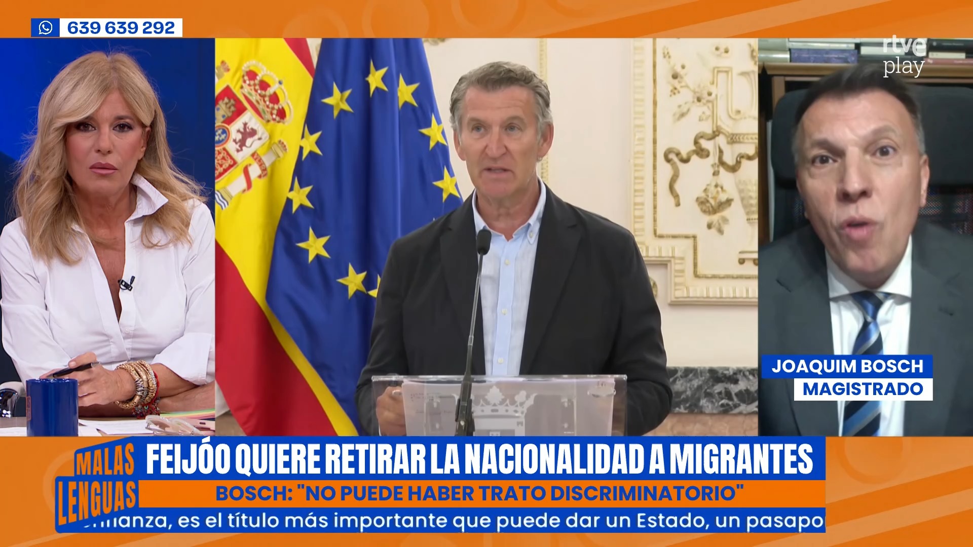 Feijóo plantea retirar la nacionalidad por delitos graves: ¿reforma constitucional imprescindible?