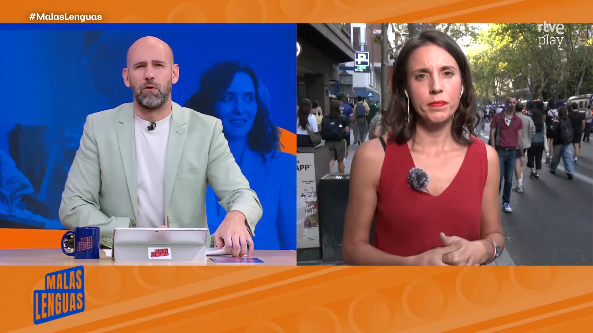 Irene Montero responsabiliza al gobierno y a Ayuso del desahucio de Mari Carmen