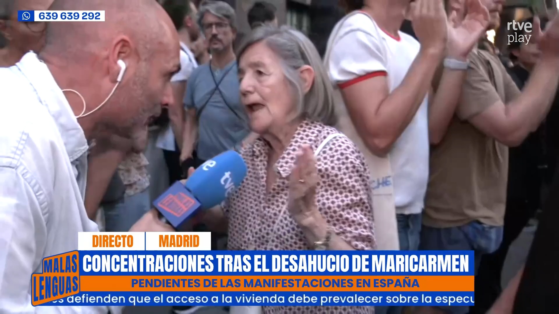 Ayuso dimisión y ley de vivienda: el grito de miles en apoyo a Mari Carmen