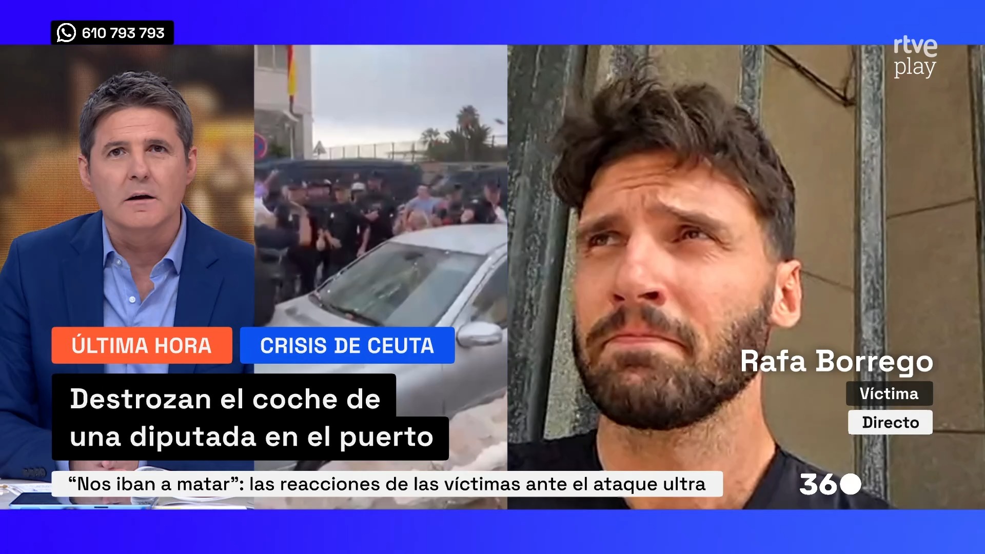 Rafa relata el terror en el vehículo: 'Sentí que la turba nos iba a matar'