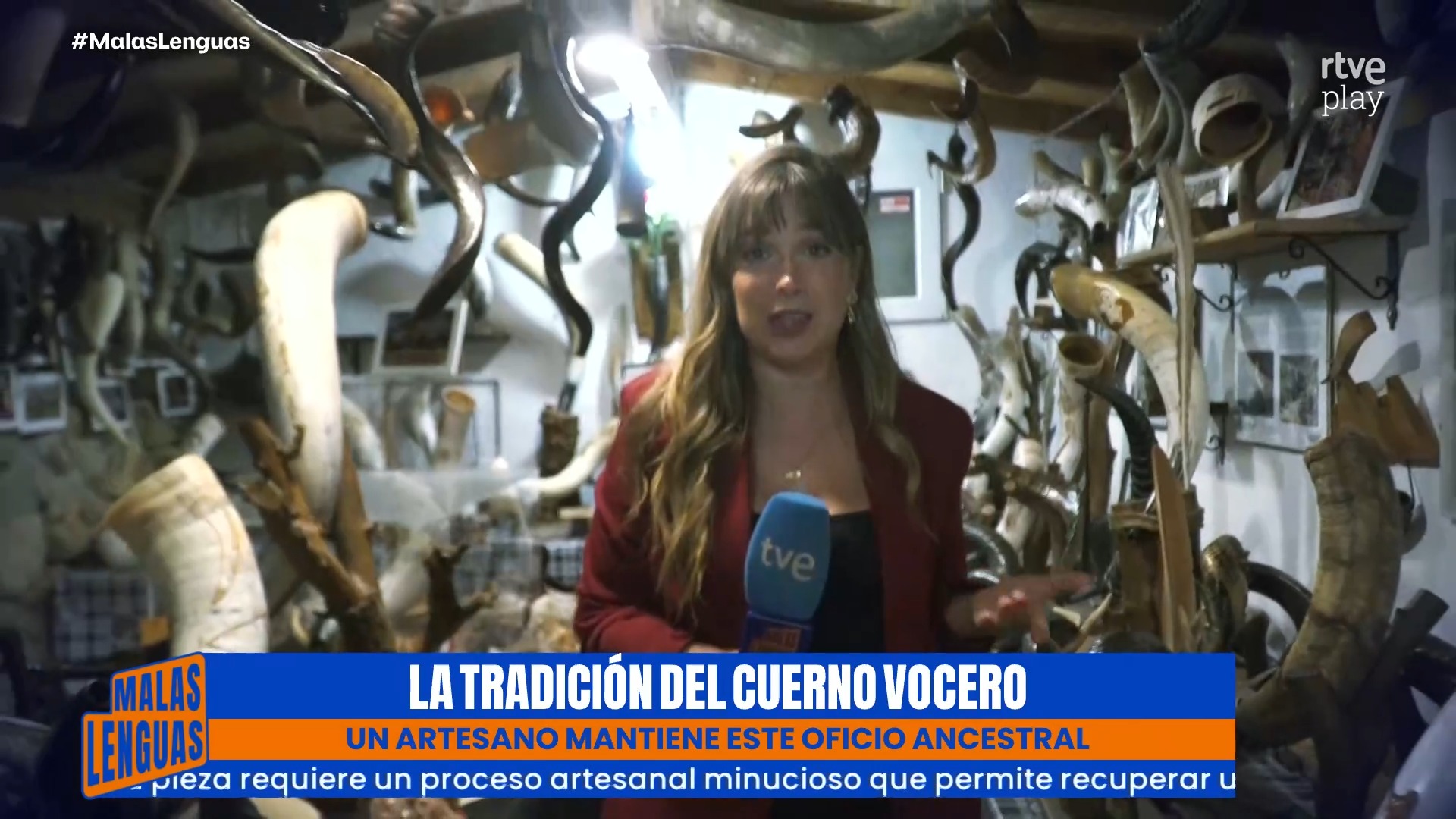 Artesano fabrica 500 cuernos bocineros: el teléfono móvil de hace 32.000 años