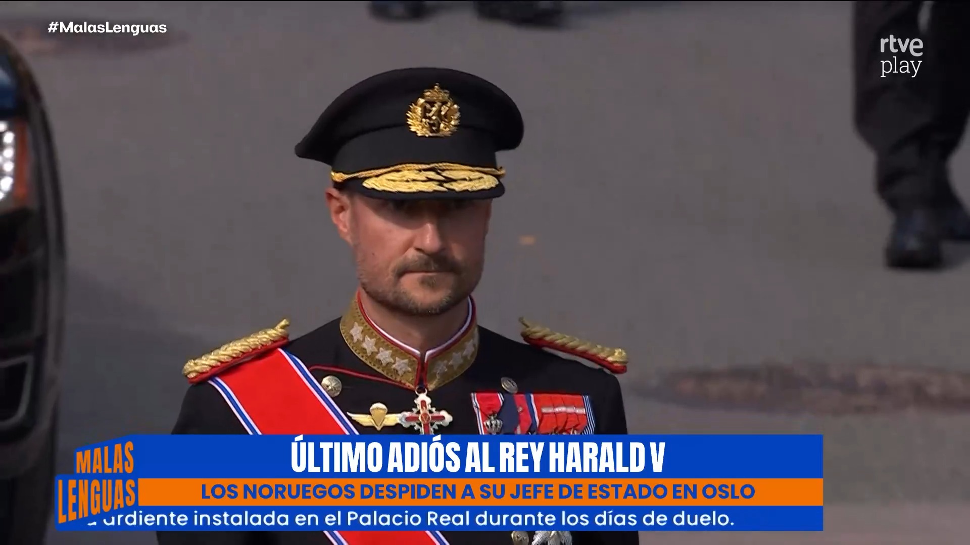 Noruega despide al rey Harald V con Felipe y Letizia en el cortejo