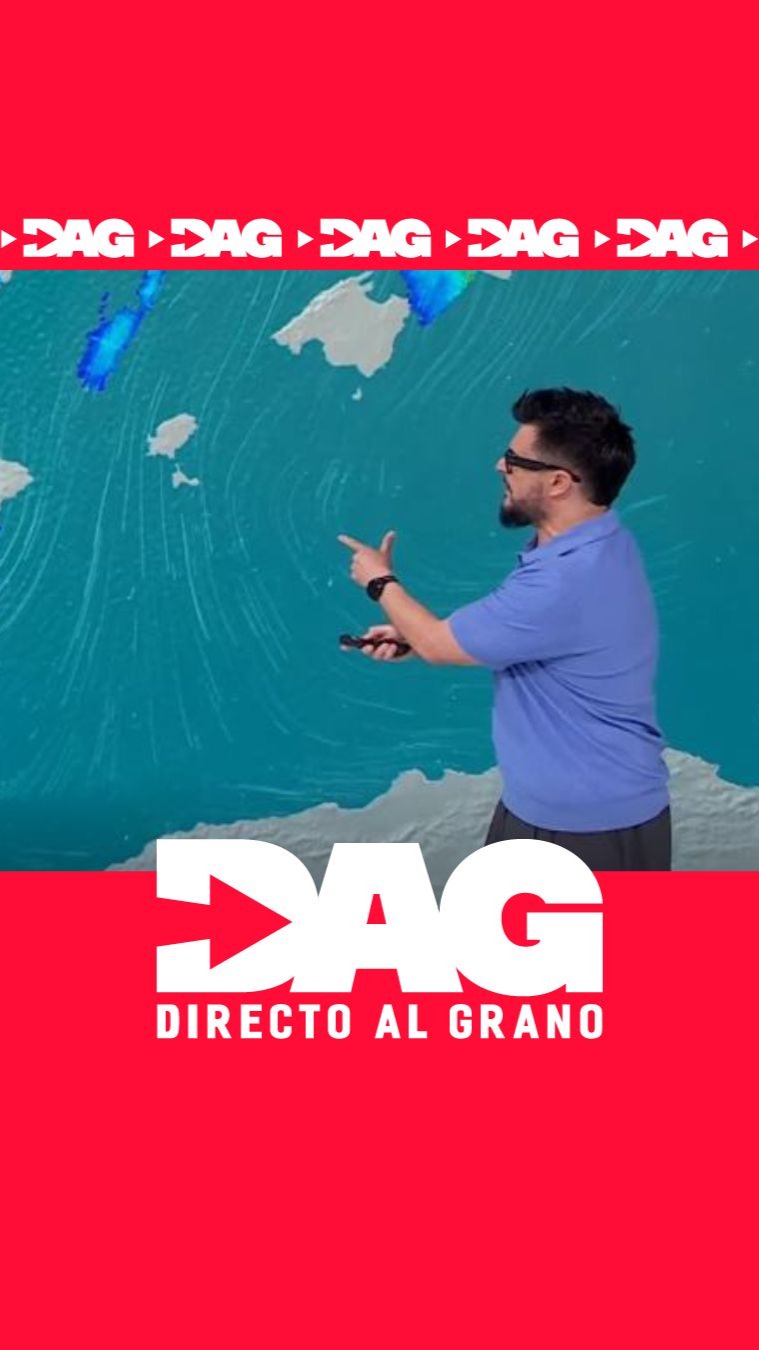 Tormentas intensas descargan sobre Murcia y Baleares con riesgo de granizo