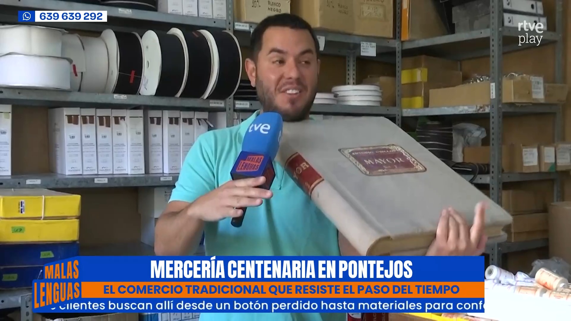 Pontejos, la mercería más antigua de Madrid, cumple 113 años de historia