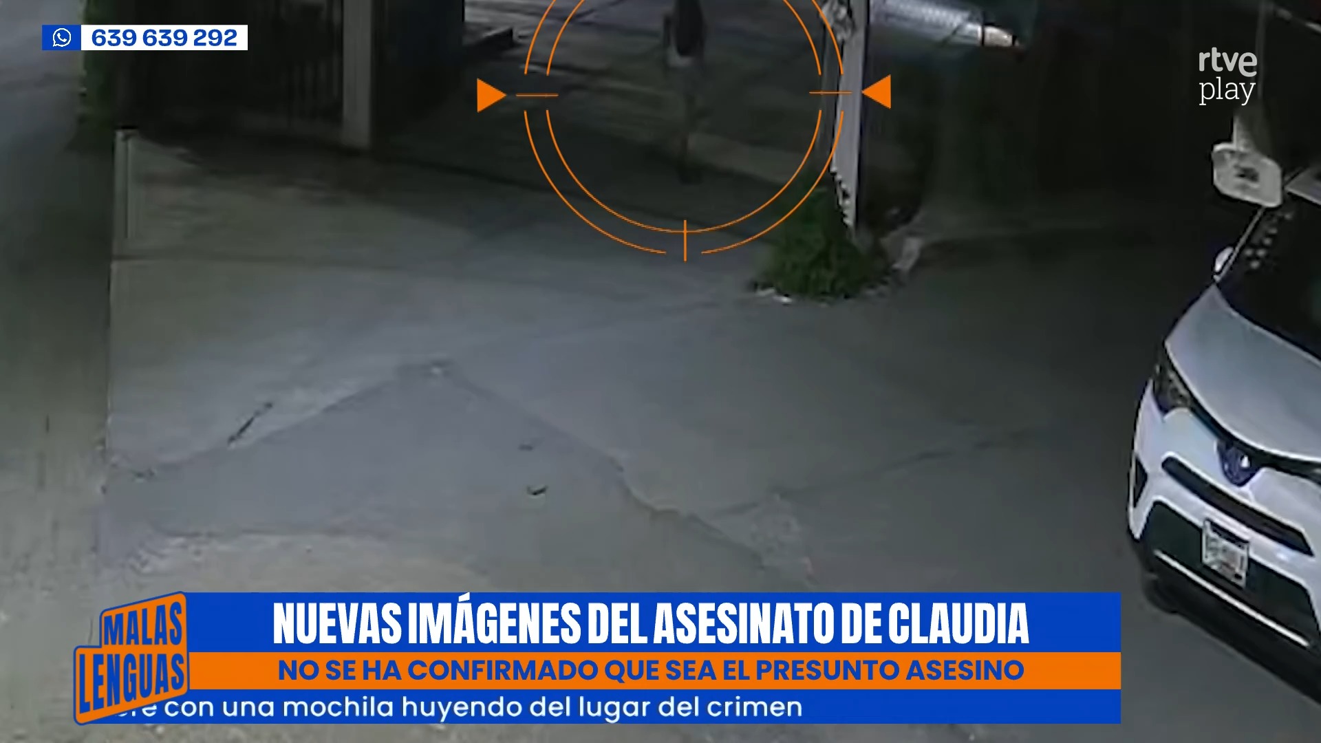 Imágenes captan al presunto asesino de Claudia Tacoronte huyendo tras el crimen en México