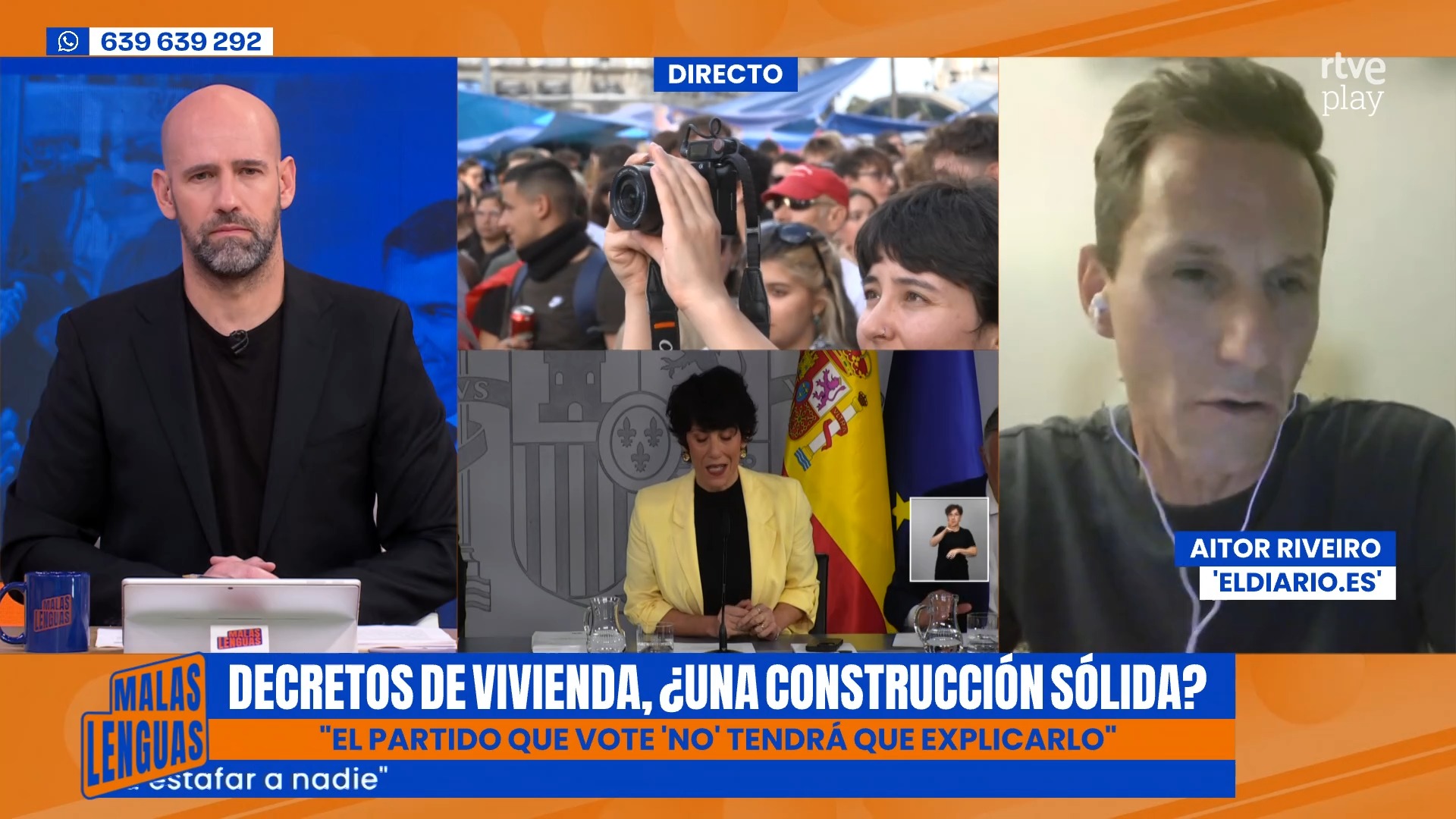 El rechazo al segundo decreto refuerza el movimiento por la vivienda justa