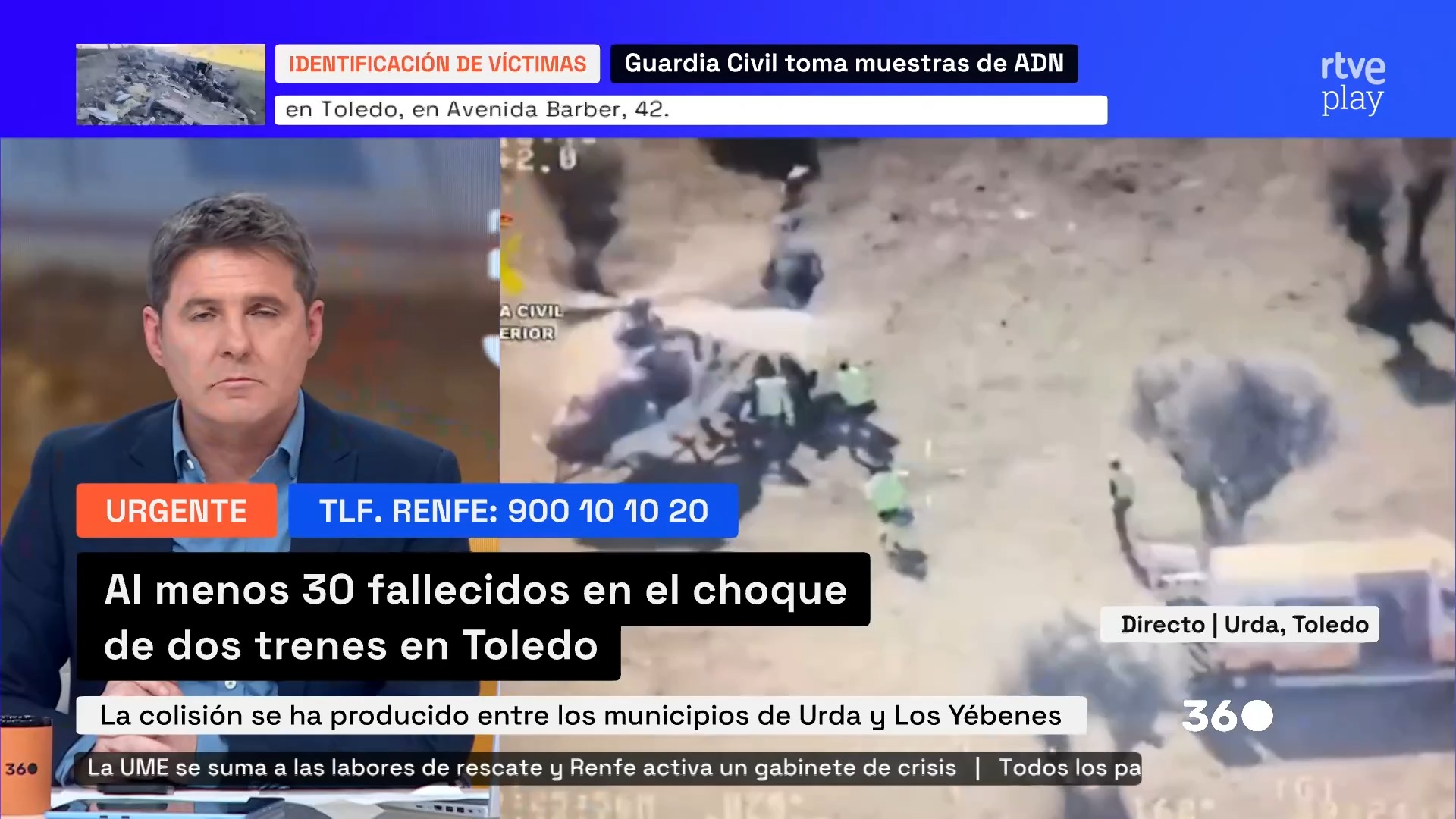 Tragedia en tren Madrid-Sevilla: Cayo Lara conmocionado por las víctimas