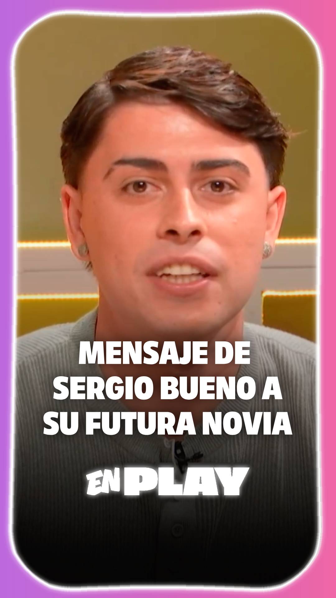Envía un mensaje a su futura novia deseando estar juntos toda la vida