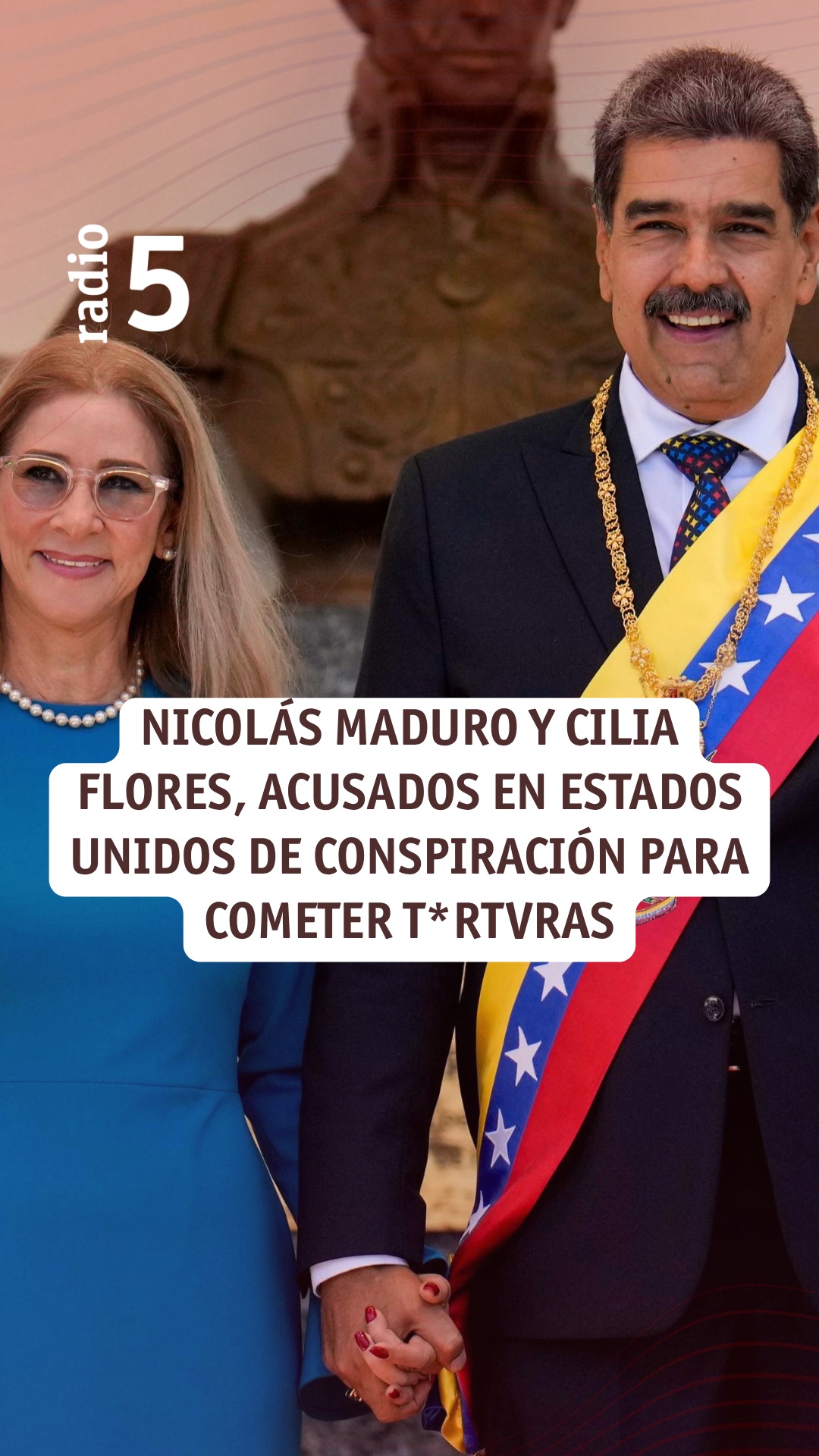 La Fiscalía de EE.UU. imputa a Maduro y Cilia Flores por torturas a detenidos